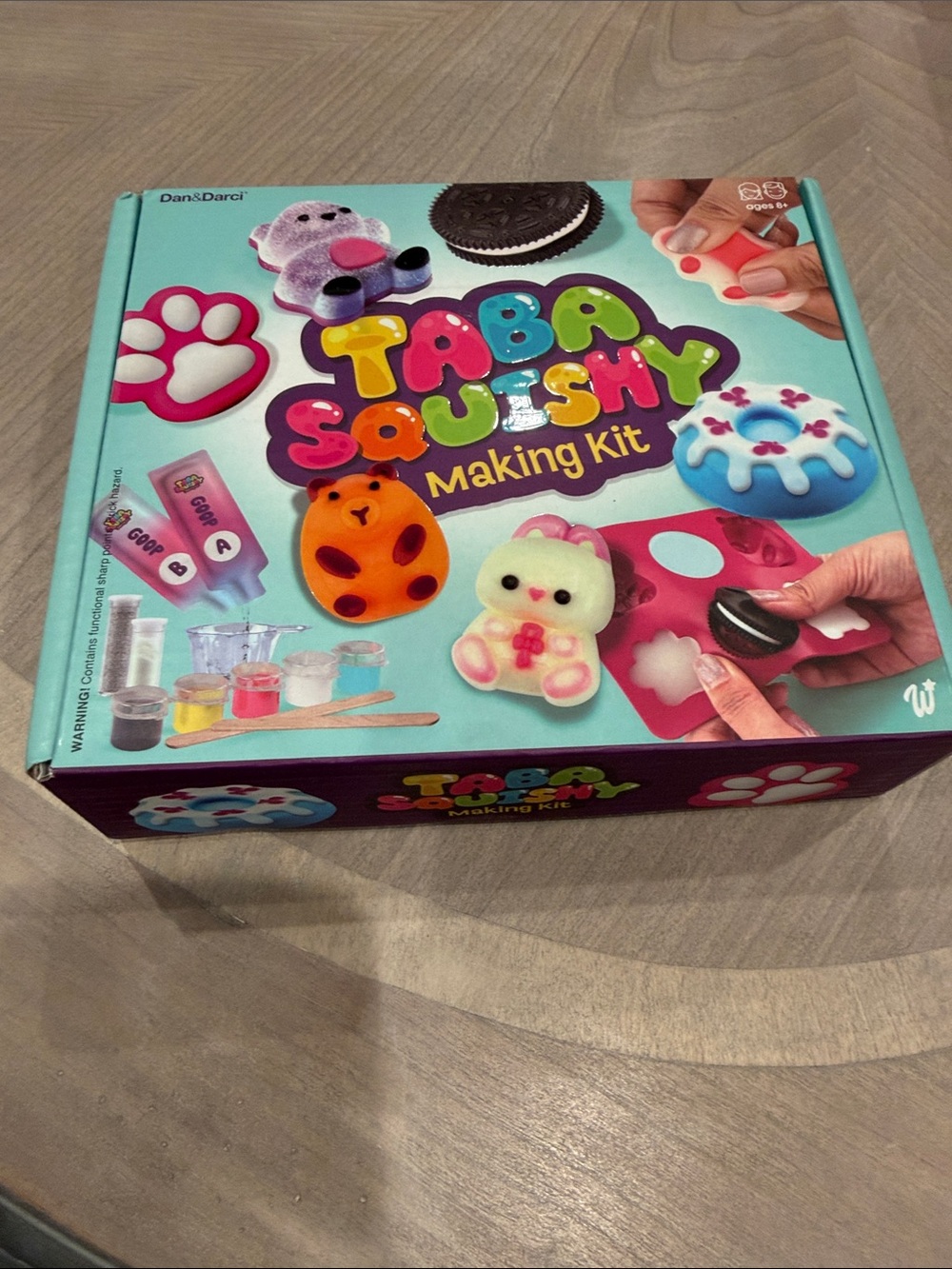 Taba Squishy Making Kit - Aqua Craft Set for Kids